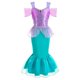 thumbnail image 1 of Girls Little Mermaid Ariel Princess Dress Cosplay Costume Children's Party Performance Clothes, 1 of 1
