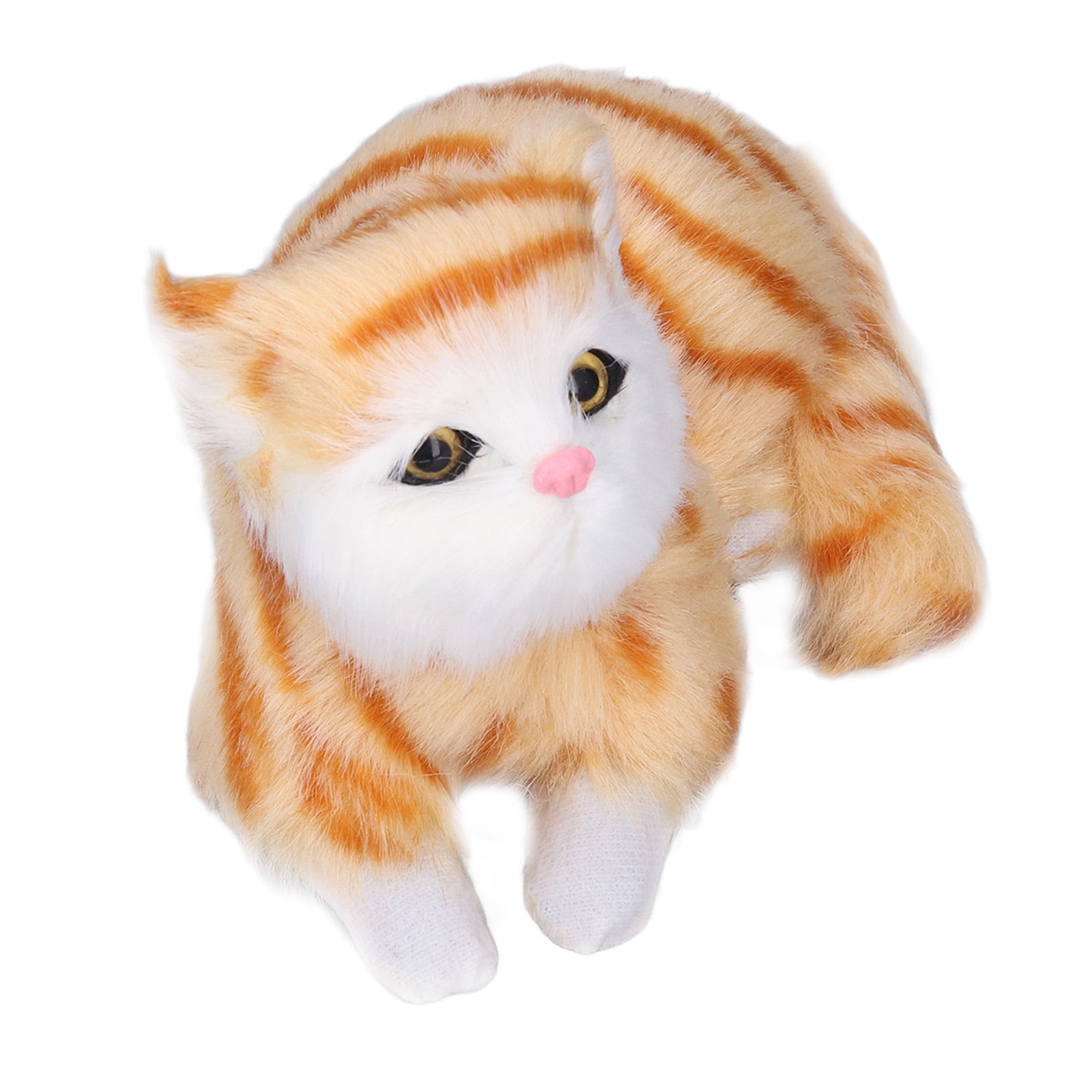 Stuffed Cat, Simulation Cat Lifelike Lying Cat For Home