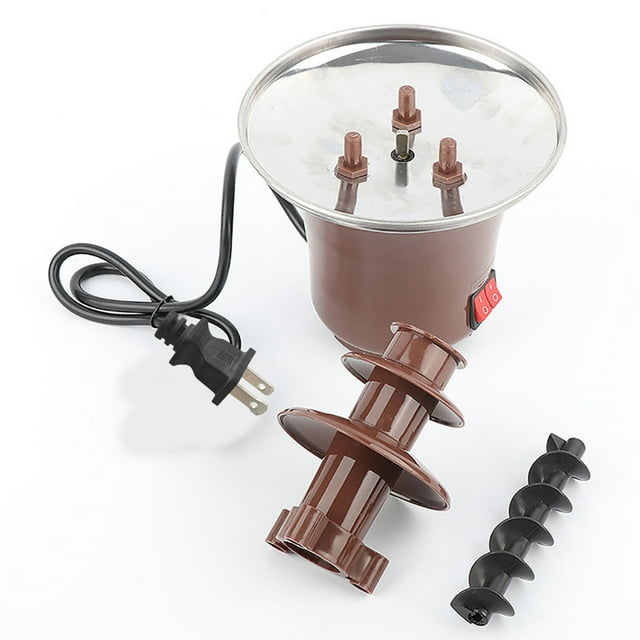 3 Tier Chocolate Fountain Machine Home Use Melting Pot For Chocolate Fondue Party Wedding Events Dessert Maker Easy To Clean Durable Construction 792G