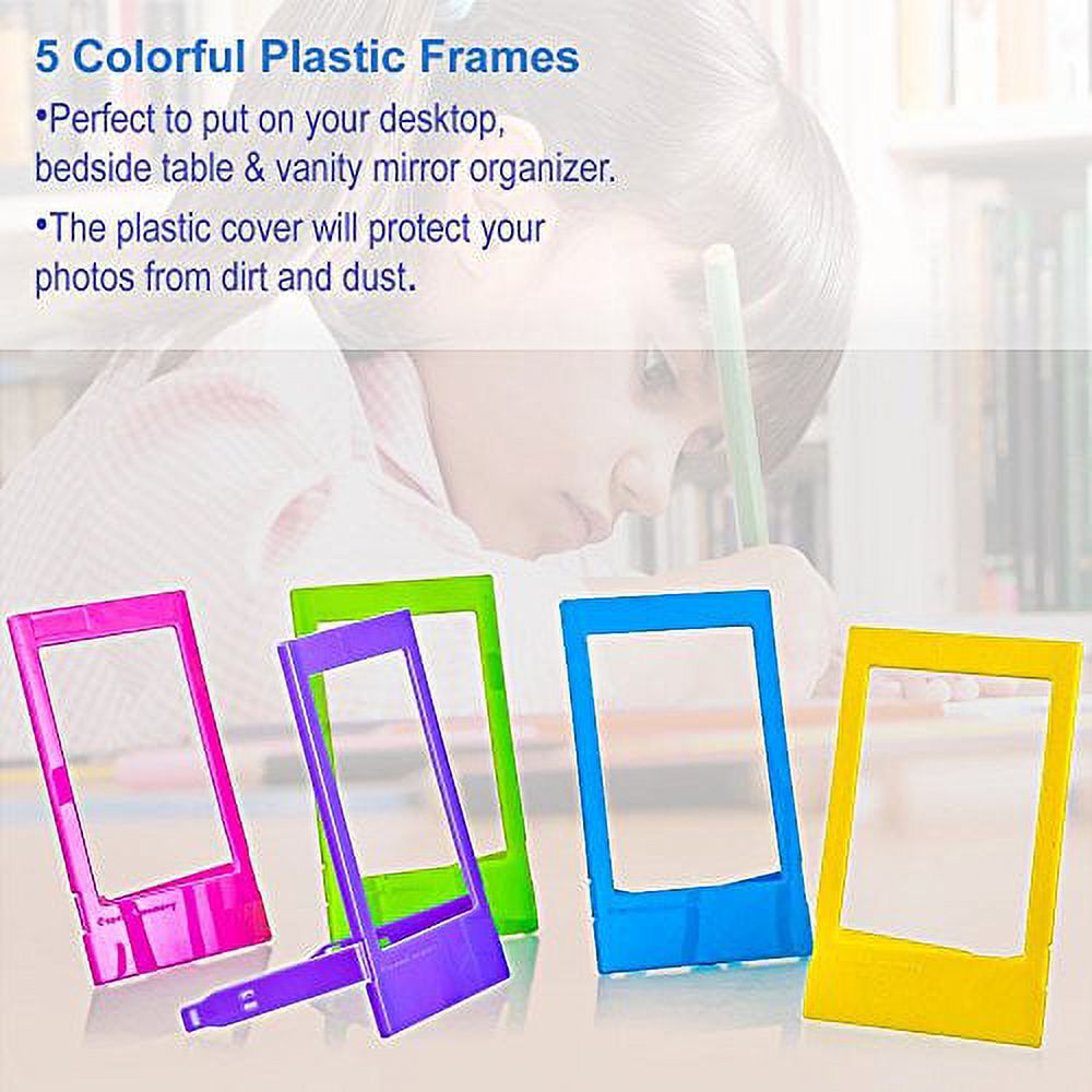 5 in 1 Colorful Bundle Kit Accessories for Fujifilm Instax Mini 9/8 ...
