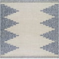thumbnail image 5 of Hauteloom Caluya Hallway, Kitchen Patio Outdoor Runner Rug - Bohemian, Transitional - Blue, Gray, Navy - 2'7" x 10', 5 of 7
