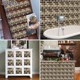 thumbnail image 5 of Gerich 20 Sheets Self-Adhesive Aluminum Mosaic Peel and Stick Tiles 3D Wall Sticker Panel Backsplash for Kitchen,Bathroom, 5 of 11