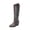 BROWN, variant on Womens Knee High Boots Cowboy Cowgirl Pull On Embroidered Western Boots