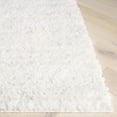 thumbnail image 4 of SAFAVIEH Tahoe Trudi Distressed Shag Area Rug, Ivory/Taupe, 5' x 7', 4 of 8