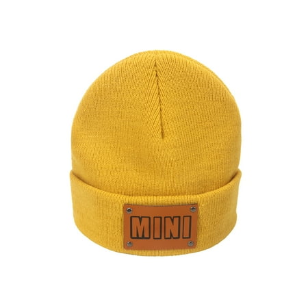 

Heiheiup Parent Child Hat Women s Knitted Cap Baby Warm Hiphop Cap Mother Baby Winter Knit Wool Ski Winter Hats with Ear
