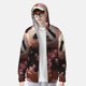 thumbnail image 2 of Balery Cute Cloud Panda Sudadera ligera de manga larga con capucha y protección solar UPF 50+ para hombre y mujer, ideal para pesca y running-Medium, 2 of 7