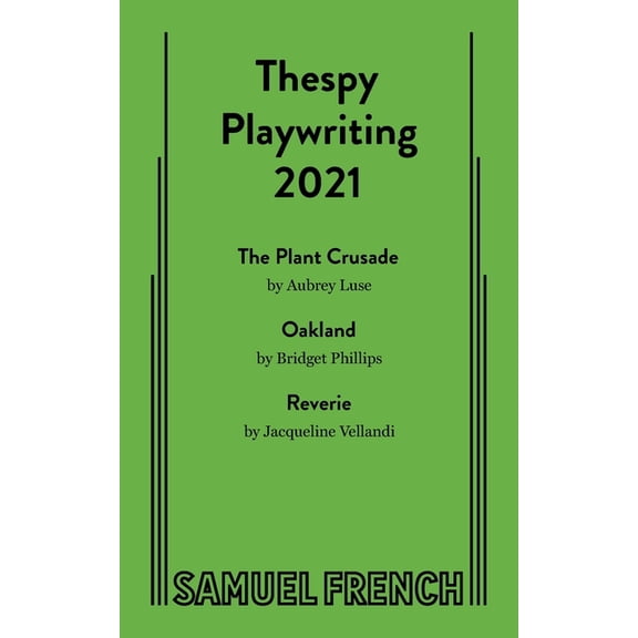Thespy Playwriting 2021, (Paperback)