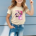 thumbnail image 2 of Girls Casual Short Sleeve T-Shirts - Comfortable Daily Wear Round Neck Tees for and Teenagers, 2 of 4