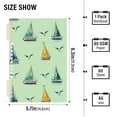 thumbnail image 4 of joogoo Spiral Journal Notebook Sailboats Vintage College Ruled Notebooks 8.3" x 5.7" 2 PCs, 4 of 8