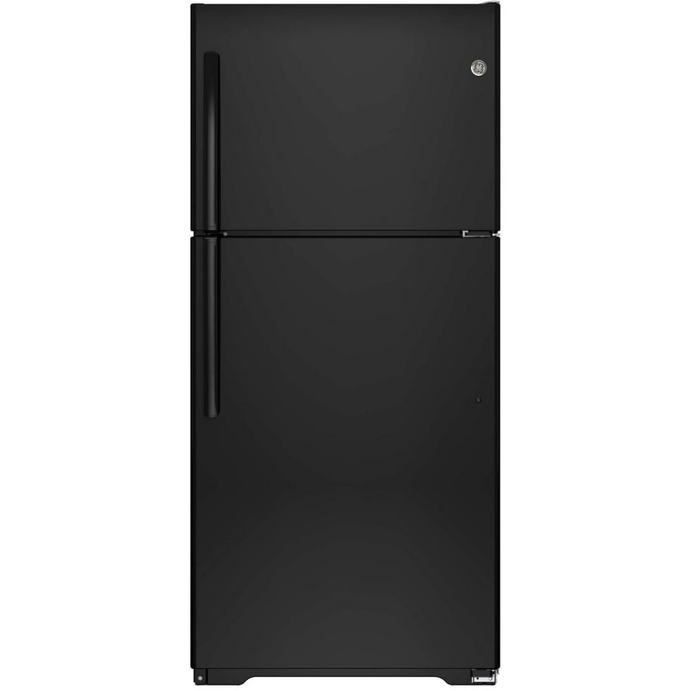 GE Appliances GTE18ITHBB 30 Inch Freestanding Top Freezer Refrigerator ...