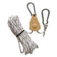 thumbnail image 5 of sunsanly Windproof Camping Canopy Rope Quick Lock Reflective Wind Rope Anti Loosening Tent Rope with Pulley Clip Adjustable Rope for Tents Tarps Camping Hiking, 5 of 8