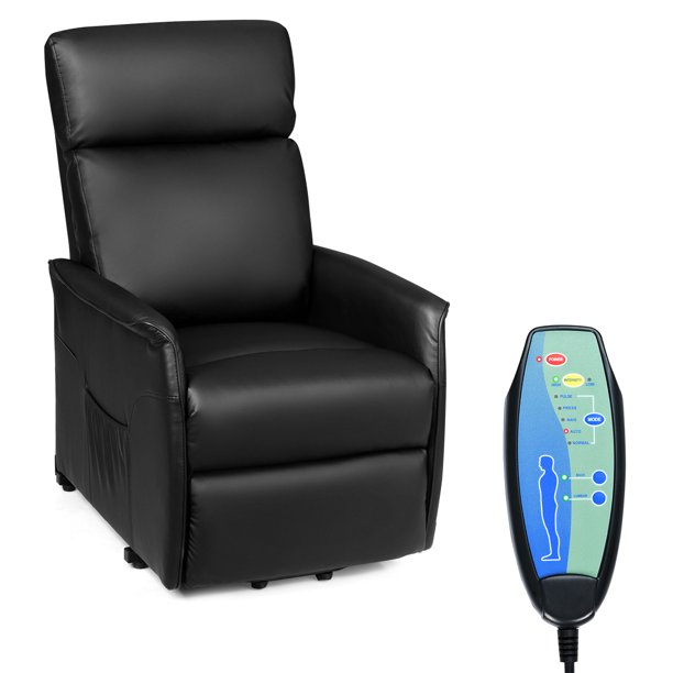 Massage Recliner Sofa Electric Power Lift Vibrating Chair With Remote