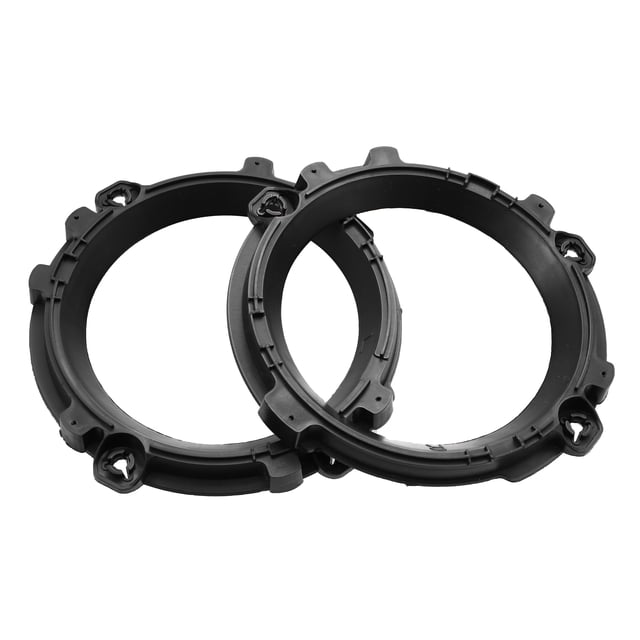 1 par de soporte de retención de montaje de faro redondo de 7 pulgadas Unique Bargains ABS para Jeep Wrangler TJ 1997-2006 negro