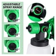 thumbnail image 4 of 1000ml Cordless Electric Paint Spray Gun With 3 Nozzles Flow Portable Home Suitable For 18V Batteries, 4 of 7