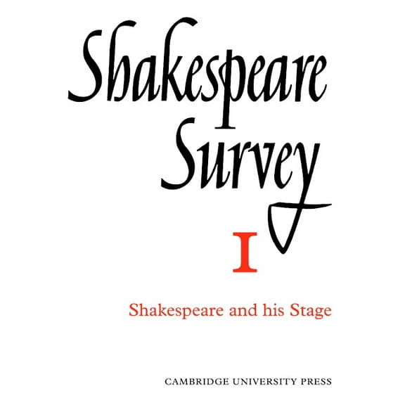 Shakespeare Survey, (Paperback)
