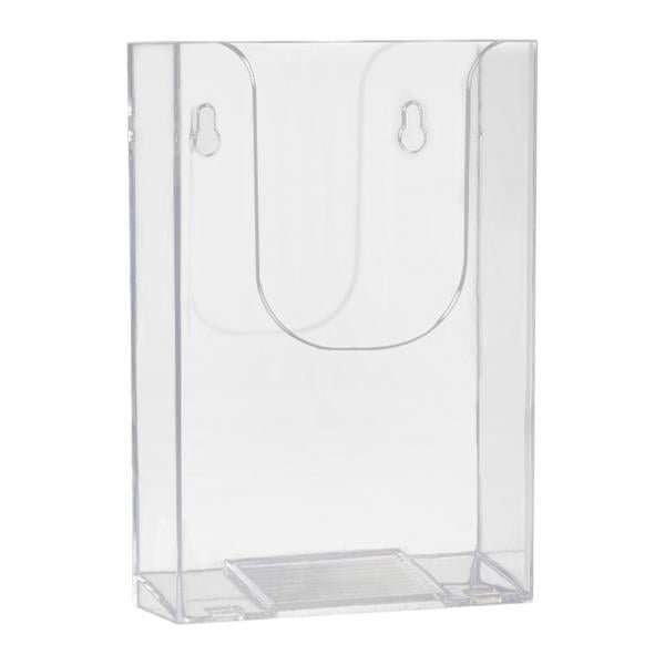 Soporte para folletos,Soporte para folletos Soporte para montaje en pared,Soporte para folletos Soporte para exhibición de folletos,Soporte para folletos Soporte para literatura transparente