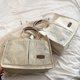 thumbnail image 3 of Women Crossbody Bag Large Capacity Multi Pockets Adjustable Strap Solid Color Portable Water Cup Book Cosmetic Storage Handbag Shoulder Bag, 3 of 5