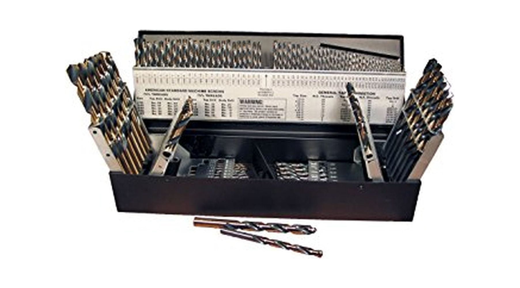 Norseman 93840 1/PK 115pc SP-115 Super Premium Jobber Drill Set (115 Piece)