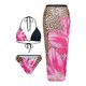 thumbnail image 1 of WILLBEST Trajes de Baño Dama Traje de Baño Tankini Conjunto Para Playa E Traje de Baño de 3 Piezas Con Diseño Floral y Lazos Para Actividades de Primavera y Verano, 1 of 5