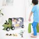 thumbnail image 5 of Camión de transporte Yotijar Playset 11 pulgadas Tractor Pull Triceratops, 5 of 10