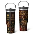 thumbnail image 2 of 1pc Christianity-1 30oz Tumbler with Straw & Handle - Insulated Stainless Steel Cup | Holiday Gift for Man Women (Christmas, Valentine's, Birthday), 2 of 7