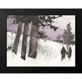thumbnail image 2 of Dixon, Samuel 14x12 Black Modern Framed Museum Art Print Titled - Woodland Sketch II, 2 of 5