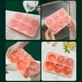 thumbnail image 4 of MesaSe 1pcs 6 Grid Rose Heart Combination Ice Tray Molds Ice Maker Silicone Freezer Reusable Molds, 4 of 6