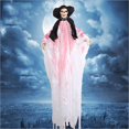thumbnail image 2 of Halloween Decoration Voice Control Luminous Voice Horror Mask Hanging Ghost, 2 of 3