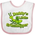 thumbnail image 3 of Inktastic Grasshopper Boys or Girls Baby Bib, 3 of 4