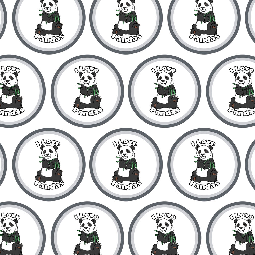 Baby Panda Any Occasion Artisan Matt Gift Wrap 2M to 5M Length