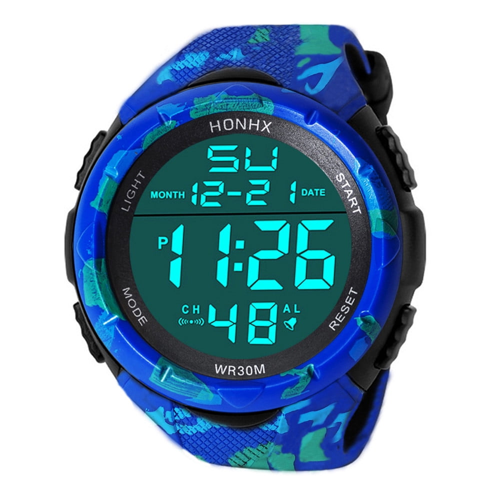 Canada Day Hot6sl Fall Savigs Household Essential Luxury Men Analog Digital Military Sport Led Wrist Watch
