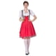 thumbnail image 2 of Los más vendidos Trajes de vestir Dirndl clásicos alemanes para mujer para el Carnaval de Oktoberfest-i, 2 of 4