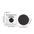thumbnail image 3 of weibbin Stainless Steel Cleaning Sponge Powerful Stain Removal for Kitchen Cookware, 3 of 9