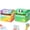 2pcs-a, variant on Transparent Pull Out Sticky Notes Roll Monster Pattern Self Adhesive Memo Pads 105 Sheets Office Home Study