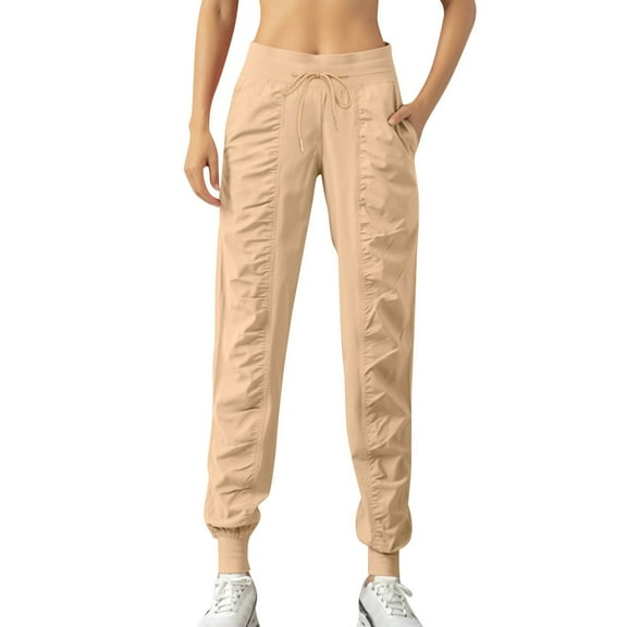 Pants for Women Light Linen Pants Women Casual Business for Small Sweatpants Fall Clothes Work Maternity Clothes Dress Medium Teens High Fashion Small Khaki 2XL