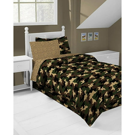 In Style "camo" Green Twin