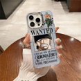 thumbnail image 1 of One Piece Anime Roronoa Zoro Electroplating Fall Shockproof Case For iPhone 15 14 Plus 13 12 11 Pro X Xs Max Cover WK364, 1 of 1