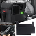 thumbnail image 2 of Visland Center Console Hanging Storage Box Armrest Organizer Large Capacity Easy to Install Front Center Console Organizer Tray for JEEP JL18-21, 2 of 7
