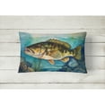thumbnail image 4 of Carolines Treasures DAC2827PW1216 16 x 12 in. Unisex Smallmouth Bass Throw Pillow, 4 of 4