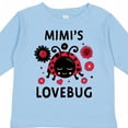 thumbnail image 4 of Inktastic Valentine's Day Mimi's Lovebug Boys or Girls Long Sleeve Toddler T-Shirt, 4 of 5