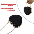 thumbnail image 7 of Cute Heart Shape Clutch Purse Mini Love Heart Rhinestone Wedding Handbag Party Women Purse, 7 of 7
