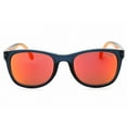 thumbnail image 2 of Carrera Red Mirror Square Men's Sunglasses CARRERA 8054/S 0PJP/UZ 52, 2 of 3