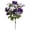 B, variant on Artificial Morning Glories, 7 Pronged Fake Flowers with Bendable Stems, Realistic Silk Floral Arrangements for Vase, Home Indoor Outdoor Decor, Wedding Centerpiece