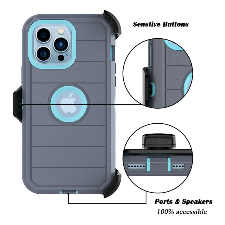 Takfox Case For Apple iPhone 14/iPhone 17 Plus/,Belt Clip