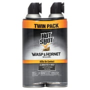 Hot Shot Wasp & Hornet Killer3, 17.5 Ounces, 2 Pack, Aerosol Spray