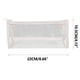 thumbnail image 3 of Estuche Transparente, Granito Compacto, Impermeable de Pvc, Cremallera Suave, Organizador, Ideal Escuela, Oficina y Viajes, Tamaño 22 X 10,5 Cm., 3 of 4