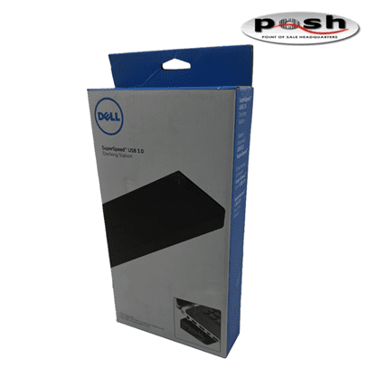 Dell D3000 SuperSpeed Docking Station - USB 3.0, HDMI, DVI, DisplayPort (MN: YWDN0)