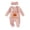 Red-TUK, variant on Mnyotv Halloween Embroidery Jumpsuit with Headbands Fall Winter Clothes Infants Baby Girls Outfits Size 0-3Months