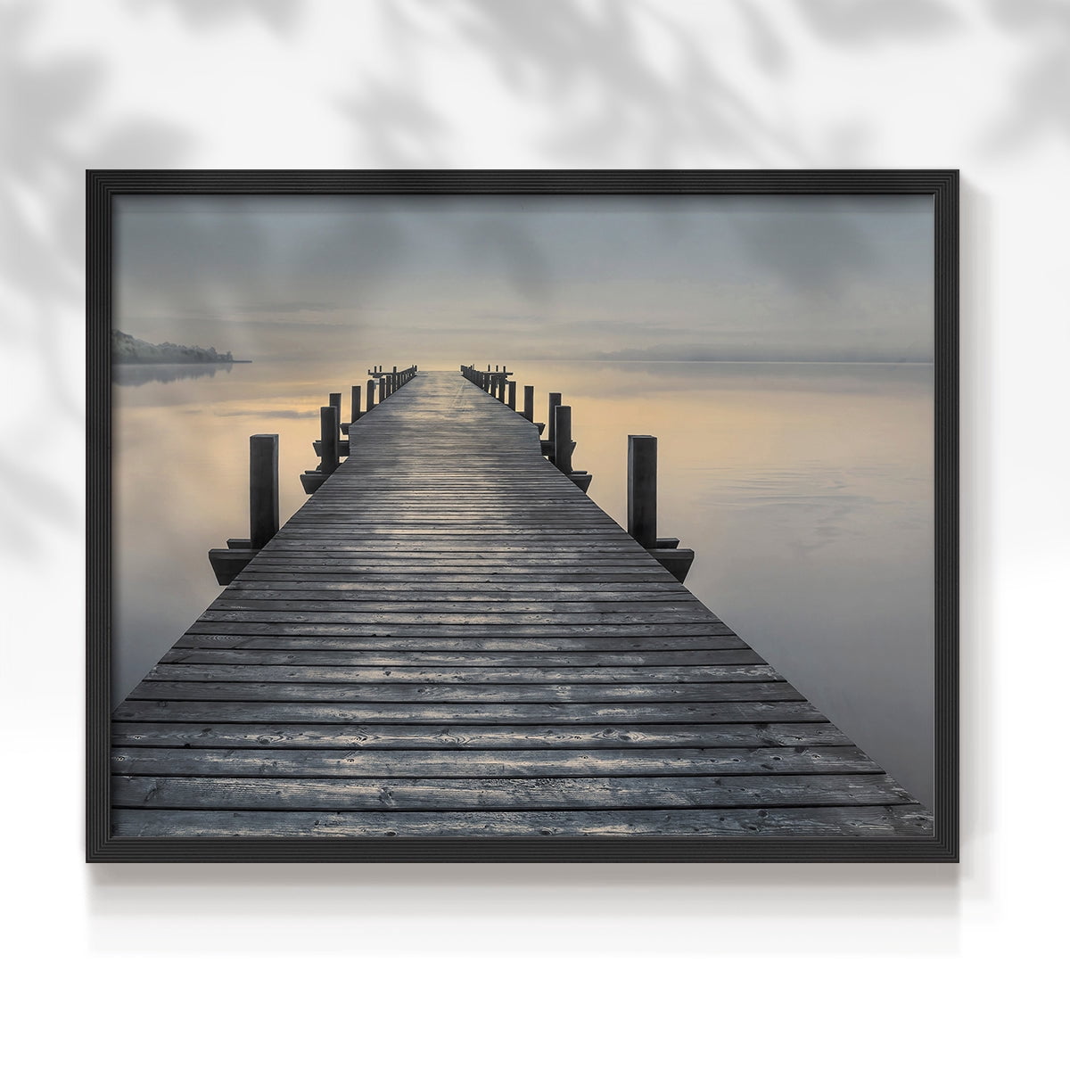 Sun Down by Mike Calascibetta - Restickable Framed Giclée Print