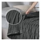thumbnail image 2 of Cobertor Tipo Piel Ultrasuave y Calido, Ideal para Invierno. Esquimal (Negro, King Size), 2 of 6